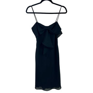 Jump Apparel Co Vintage Black Bow Spaghetti Strap Dress 9/10